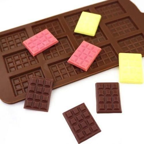 Silicone Chocolate Mold Candy Waffles Mould Shaper