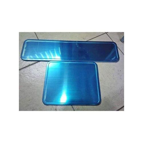 2pcs New Generation Number Plate Holder Frame one Square and one Rectangle