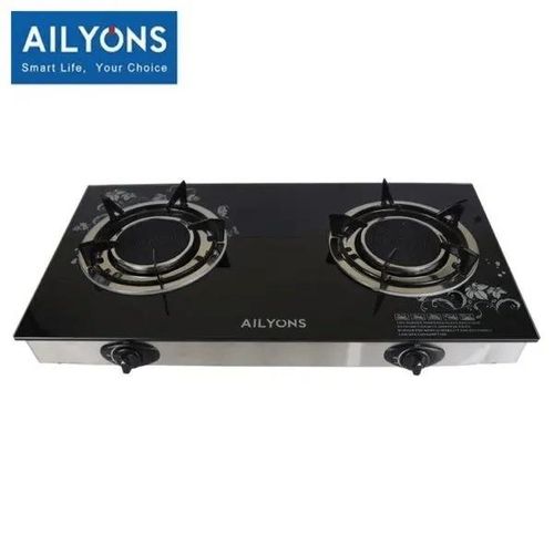 2-Burner Glass Top Cooker and Infrared Double Burner - Portable Induction Cooktop, Dual Burner, Tempered Glass, Precise Temperature Control, Safe Efficient Cooking