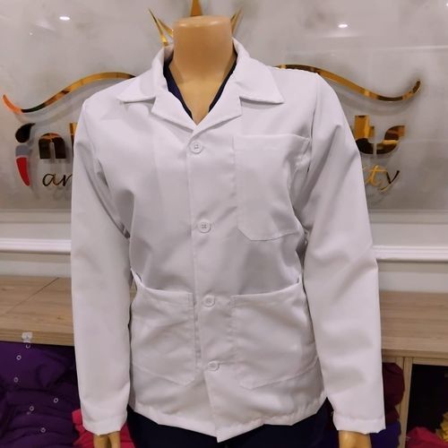 Unisex Comfy White Dustcoat