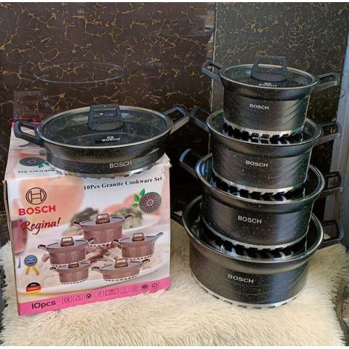 Bosch 10pc Cookware Granite Nonstick