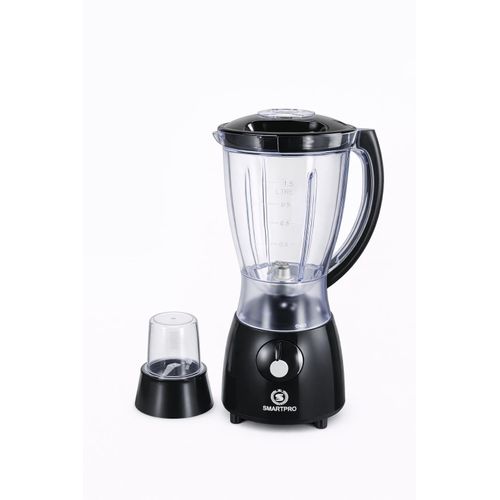 SmartPro Blender SBL-100B 15L 1500W 4 Speed Pulse Heavy Duty Kitchen Blender with Grinder Black