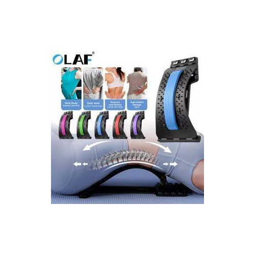 Back stretcher - Relief back pain with this magnetotherapy multi-level adjustable back massager/stretcher. Lumbar, cervical, neck, spine support pain relief