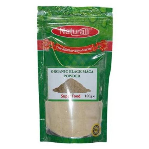 Naturalli Organic Black Maca Powder, 250g