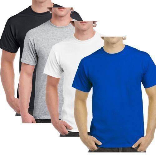 4 Piece Short Sleeve T-Shirt Set - Multicolour