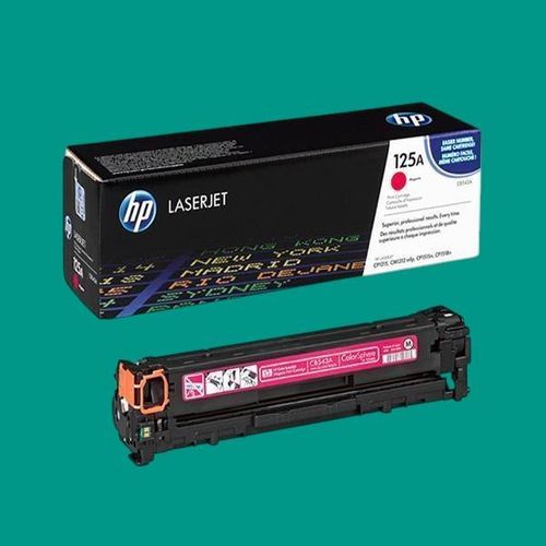 125A Magenta Toner Cartridge (CB543A) – Genuine LaserJet Printer Toner, High Yield, Compatible With Color LaserJet CP1215, CP1515n, CP1518ni, CM1312