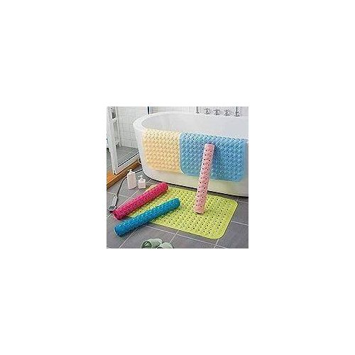 Anti-Slip PVC Bathroom Massage Mat – Safety Non-Slip Shower Mat with Suction Cups & Foot Massage Particles – Waterproof Bath Mat for Tub and Shower Floor