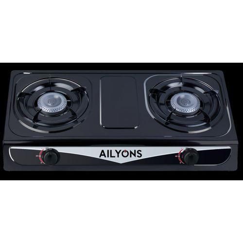 2 Burner Stainless Steel Table Top Gas Cooker