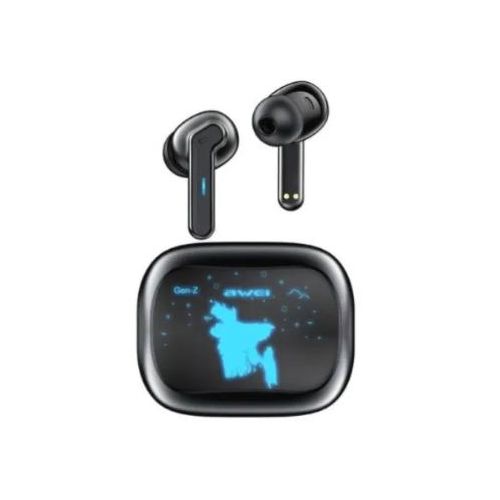 True Wireless Bluetooth Earbuds with Active Noise Cancellation Technology, Long Playtime and Touch Control Features