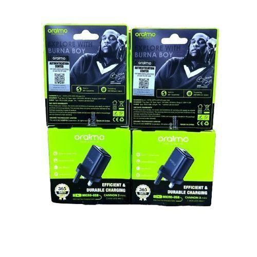 Oraimo Cannon 3 Mini U37SP+M53 6W Micro USB charger