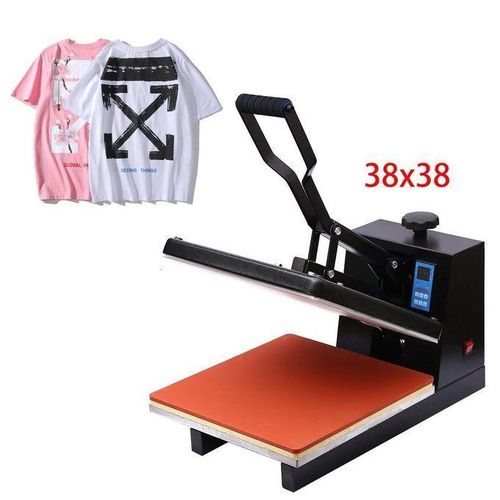 38CM X 38CM Flatbed Manual T-shirt Printing Machine