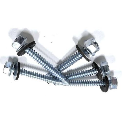 Roofing Screws Self Tapping With Washer And Hex Head 2 Inches 120Pcs