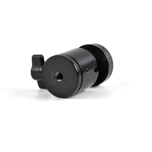 360 Degree Mini Ball Head Camera Mount Adapter With 1/4 Screw For DSLR Camcorder LED Light