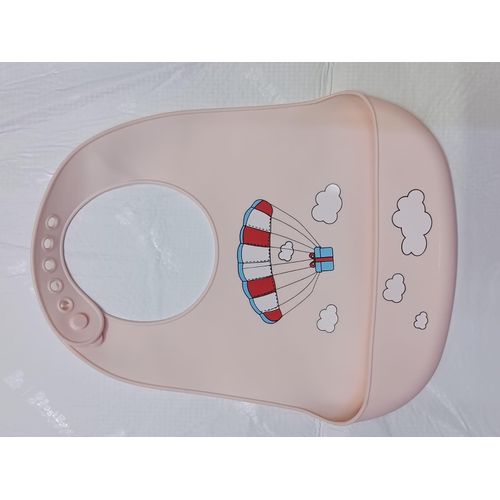 Silicone Bib with Pocket – Mealtime Made Easy
