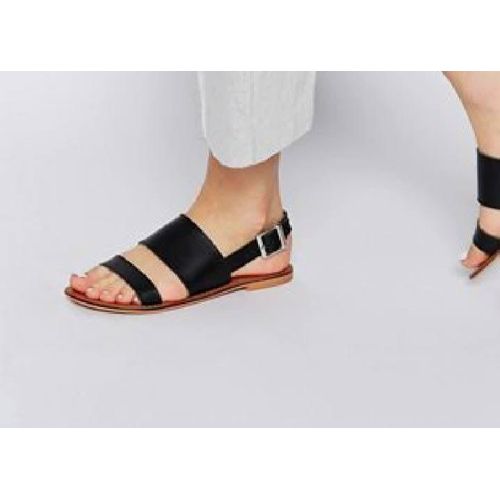 Leather Ladies Sandals with Rubber Sole SHOES.