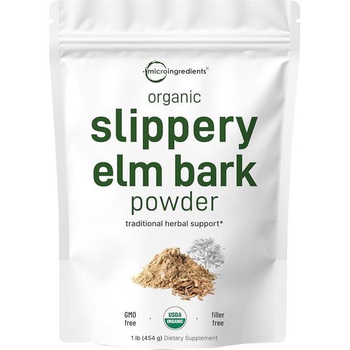 Slippery elm bark powder