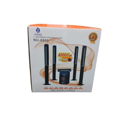 51CH Deluxe Home Theater System Multimedia Speaker System with remote control