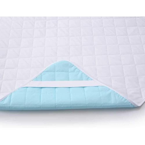 Washable Bed Pads Waterproof, Mattress Protector Reusable Incontinence Bed Pads for Adults, Overnight Bed Protector Waterproof