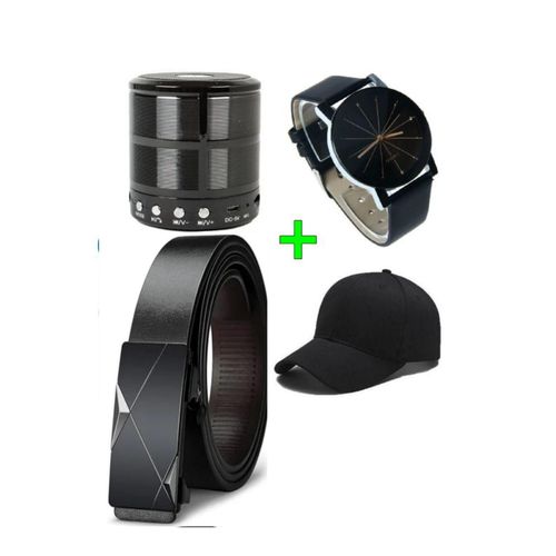 -887 Affordable Portable Mini Bluetooth Speaker//With FM Radio//Robot+Cap+ Watch +