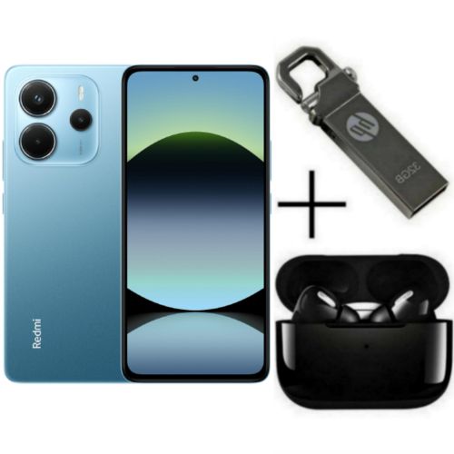 Redmi Note 14, 6.67", 8GB RAM + 256GB ROM Storage, (Dual SIM), 5500mAh, 108MP - Ocean Blue + FREE AVAILABLE GIFTS
