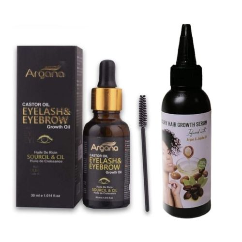 Eyelash & Eyebrow Growth Oil with Hair Growth Serum 30ml