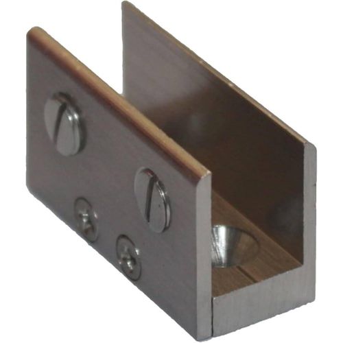 Premium U-Type Folding Bracket 3×2×10mm – Chrome Plated Heavy-Duty Glass Support Bracket