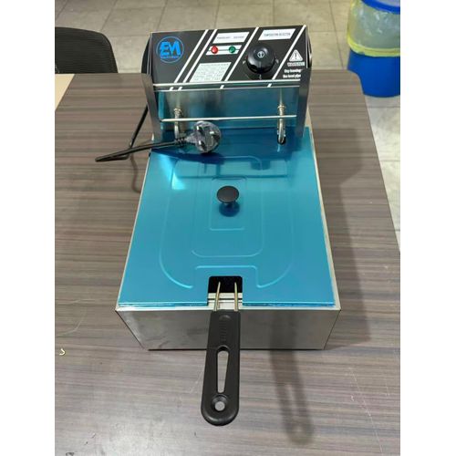 Single Deep Fryer – 6L Electric Deep Fryer – Non-Stick Cooking Pan