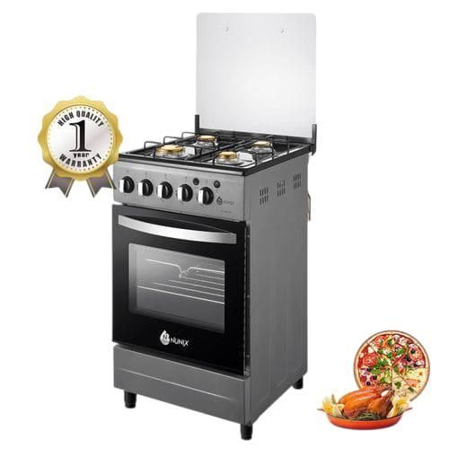 4 Burners Full Gas Free Standing Cooker with Gas Oven