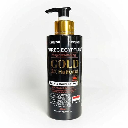 Purec Egyptian Magic Whitening GOLD 3X Halfcast Face & Body Lotion SPF 40.