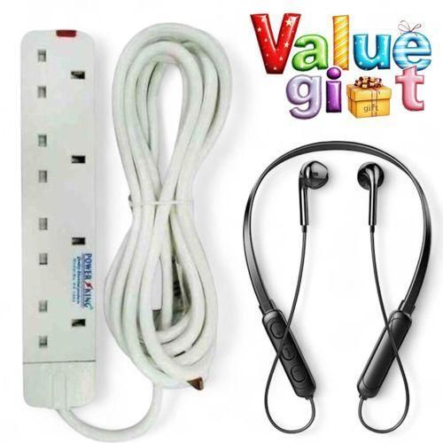 SWEET HOME 4WAY POWER EXTENSION WITH LONG CABLE PLUS FREE NECKBAND
