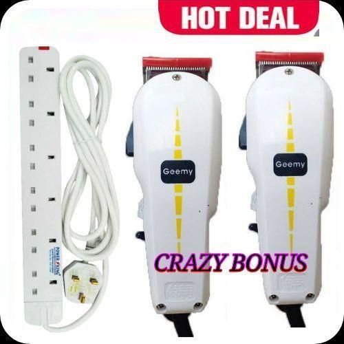 Power King 6 Way Extension Plus Free Heavy Duty Geemy Shaving Machines/kinyozi