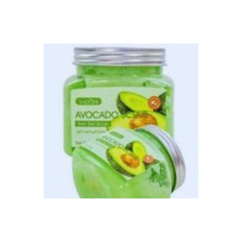 Avocado Exfoliating Salt Body Scrub – Nourishing & Smoothing Skin Treatment With Natural Avocado Extracts