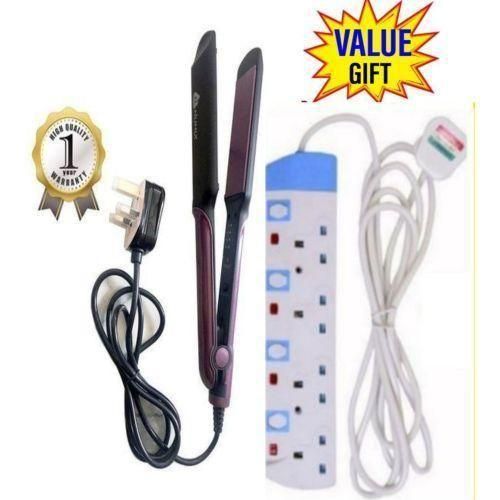 Professional Hair Straightener Flat Iron Styler Extension