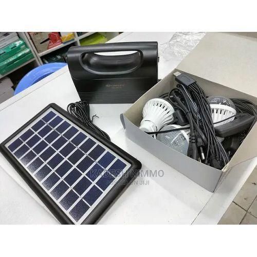 Kamisafe Solar Lighting System Kit With 3 LED Lights, Panel & Multiple Phone Charger