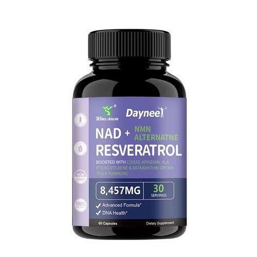 AD+ NMN Resveratrol 8457mg – Anti-Aging, Energy & Cellular Repair Supplement (30 Servings)
