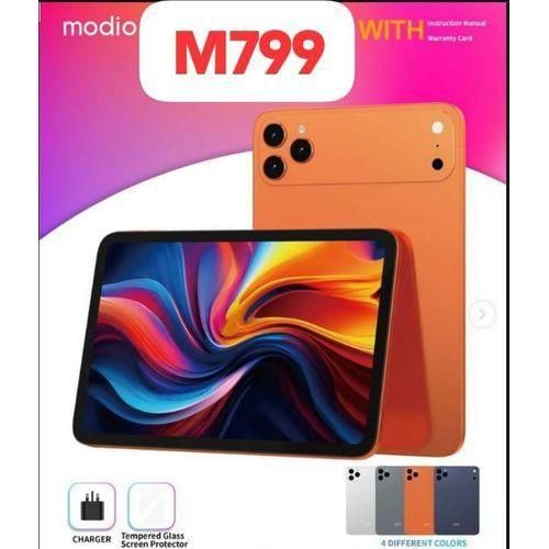Kids Tablets M799 Learning Tablet 7 8GB RAM 512GB ROM Dual SIM Card Slot 5G WiFi Dual support Learning Apps includes Keyboard Leather cover and Mouse Gift ORANGEBLACK