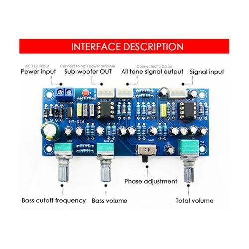 Single Supply 21 Triple-Channel Audiophile Subwoofer