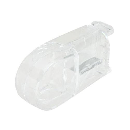 2pcs Clear Cutter Splitter Half Storage Compartment
