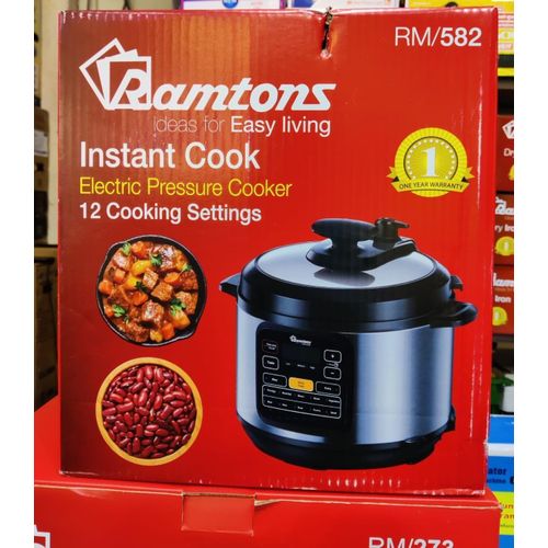 Electric Pressure Cooker – 6 Litres