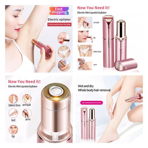Electric hair removalepilator for ladies and gents