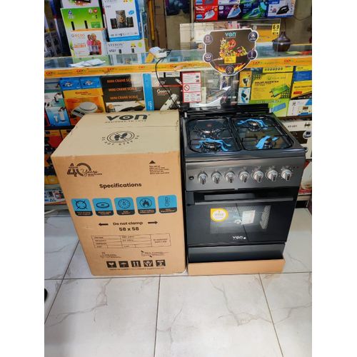 Cooker 3 Gas + 1 Electric 58x58 - VCF553161FFD, Flame Failure Safety