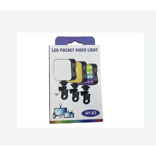 Led Pocket RGB Video Light (AY-83)