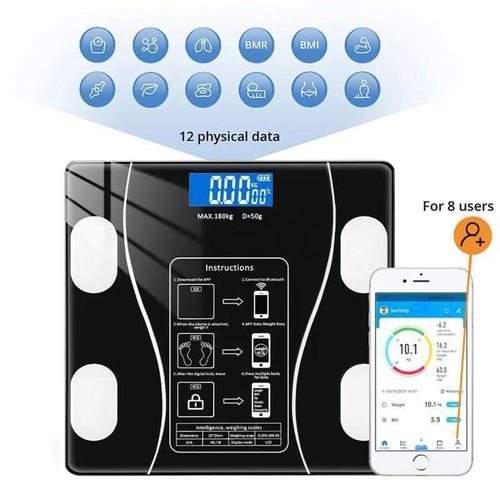 Smart BMI Bluetooth Body Weighing Scale