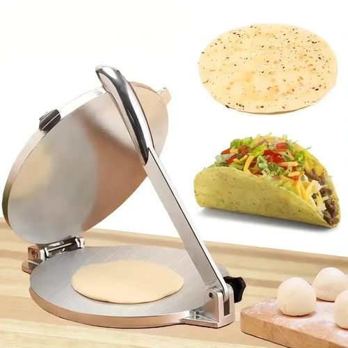 Aluminium Tortilla ,Chapati Press, Mexican Tortilla Press In Gift Box, Flour Presser Tool
