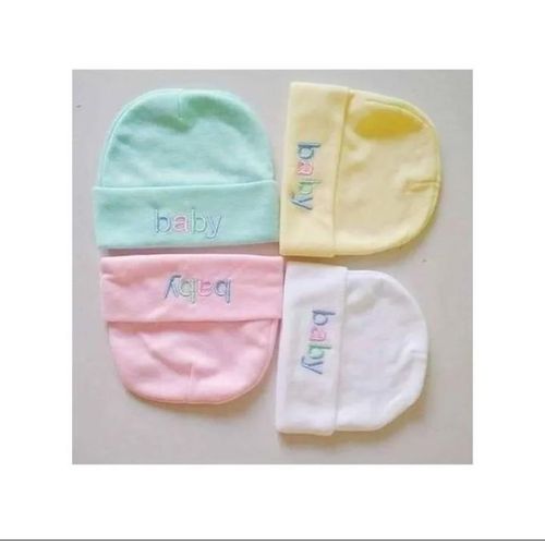 Pure Cotton BABY Printed Newborn Hats