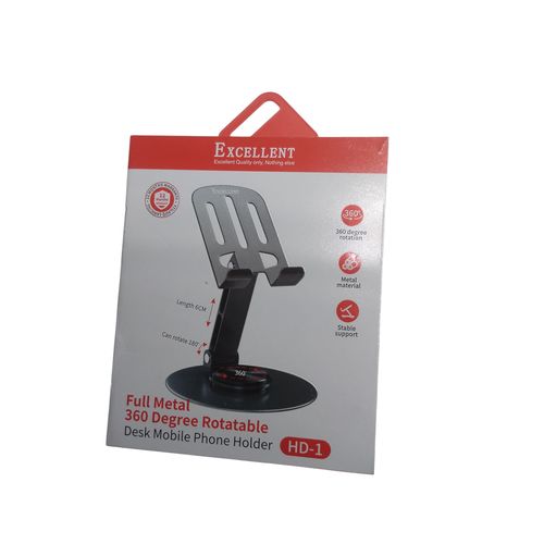 360 degrees Rotating Metallic Phone Stand Original.