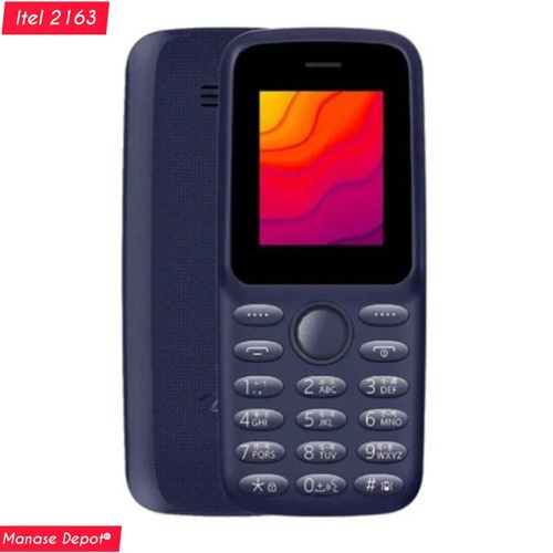 2163, 1.8"screen 1000mAh, Bright Torch...Wireless FM- Dual Sim Mobile Phone Handset
