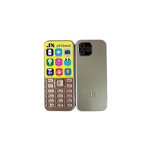 Jx Dual Sim Kabambe Wireless Fm, Camera, Torch, Music, Video 1500mAh Small Button Phone