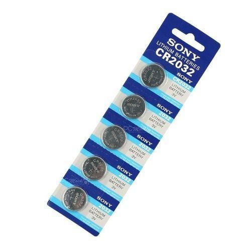 Sony,CR2032,Battery,3V Lithium (5 Pieces)
