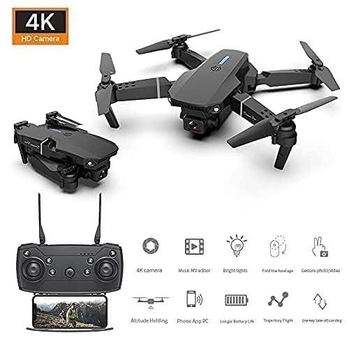 E88 Compact Drone with HD Camera One-Key Takeoff Stable Hovering